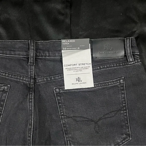 Lauren Ralph Lauren Slim Dark Gray Jeans - Picture 5 of 5